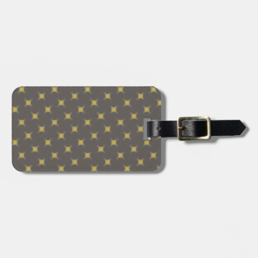 Grey Modern Luggage Tag Bagagelabel (Voorkant horizontaal)