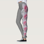 Grey New York State Flower (het Roos) Leggings (Links)