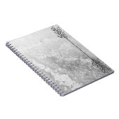 Grey Notebook with Edge Accent Notitieboek (Rechterzijde)