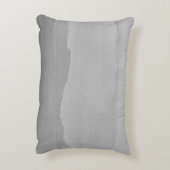 Grey Ombre met naam voor jongenskamer Accent Kussen (Achterkant (Verticaal))