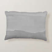 Grey Ombre met naam voor jongenskamer Accent Kussen (Achterkant)