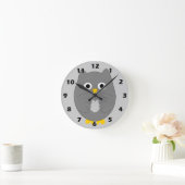 Grey Owl Design Ronde Klok (Huis)