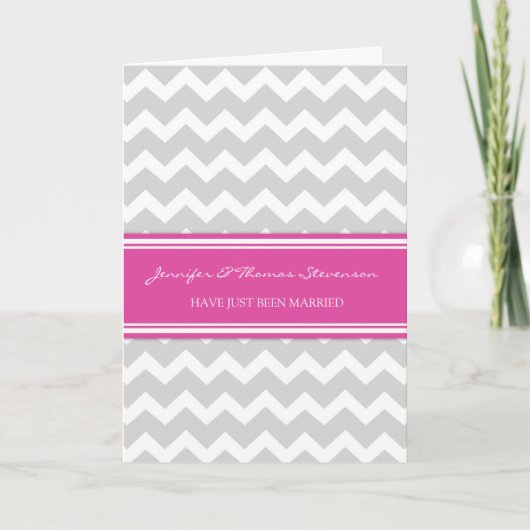 Grey Pink Chevron is net getrouwd met de Kaart van (Voorkant)