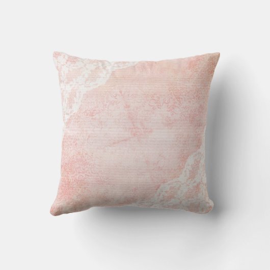 Grey Pink Elephant Girl Modern Baby voor kinderen Kussen (Achterkant)