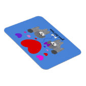 Grey Podle Valentijn #1 Magnet Magneet (Rechterzijde)