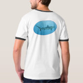 Grey Reefshark, Yap Island - Photographic design | T-shirt (Achterkant)