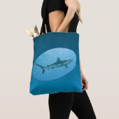 Grey Reefshark, Yap Island - Photographic design | Tote Bag (Dichtbij)