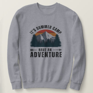 Grey  Retro Mountain Hiking Camping Trui