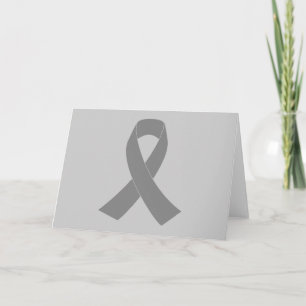 Grey Ribbon Awareness - Zombie, Hersenkanker Kaart