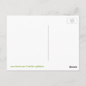 Grey rouwende duif vogel Briefkaart (Achterkant)