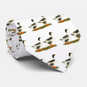 Grey Saddleback Geese Stropdas (Opgerold)