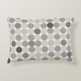 Grey Scandinavian Geometric Accent Pillow Kussen