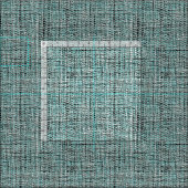 Grey Seafoam Turquoise Blue Green Boucle Pattern Stof (Delen)