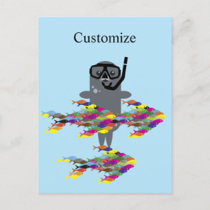 Grey Seal Thunder_Cove Briefkaart