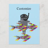 Grey Seal Thunder_Cove Briefkaart (Voorkant)