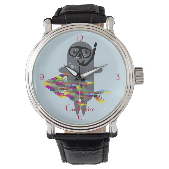 Grey Seal Thunder_Cove Horloge (Voorkant)