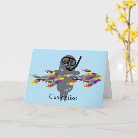 Grey Seal Thunder_Cove Kaart (Gele Bloem)