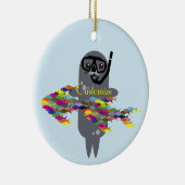 Grey Seal Thunder_Cove Keramisch Ornament (Rechts)
