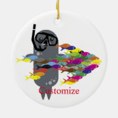 Grey Seal Thunder_Cove Keramisch Ornament (Achterkant)