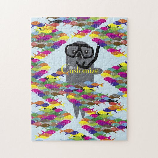 Grey Seal Thunder_Cove Legpuzzel (Verticaal)