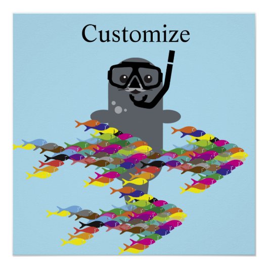 Grey Seal Thunder_Cove Perfect Poster (Voorkant)