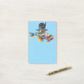 Grey Seal Thunder_Cove Post-it® Notes (Op bureau)