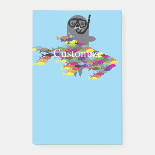 Grey Seal Thunder_Cove Post-it® Notes (Voorkant)