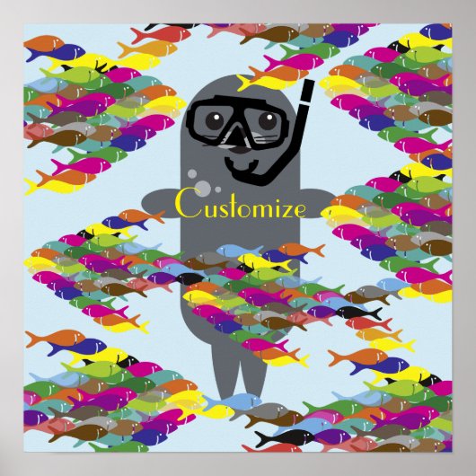 Grey Seal Thunder_Cove Poster (Voorkant)