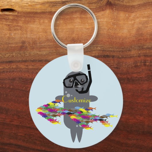 Grey Seal Thunder_Cove Sleutelhanger (Voorkant)