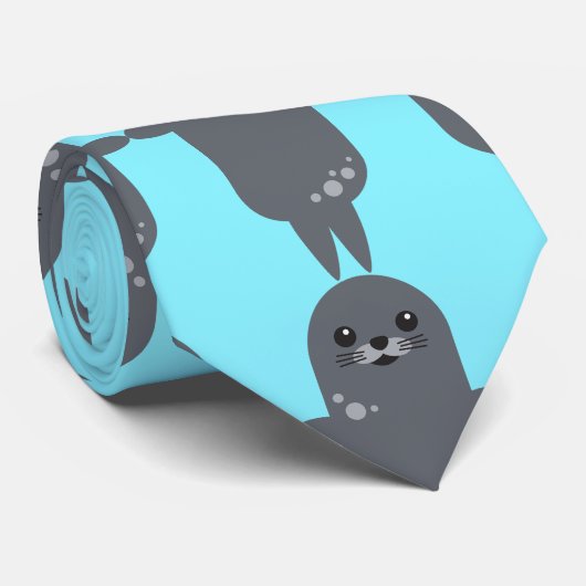 Grey Seal Thunder_Cove Stropdas (Opgerold)