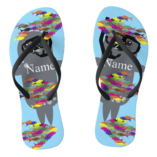 Grey Seal Thunder_Cove Teenslippers (Voetbed)