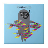 Grey Seal Thunder_Cove Tegeltje (Voorkant)