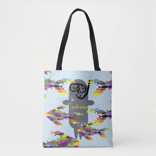 Grey Seal Thunder_Cove Tote Bag (Voorkant)