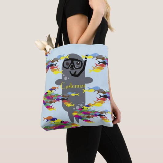 Grey Seal Thunder_Cove Tote Bag (Dichtbij)