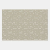 Grey Sheep Eid Mubarak Kinder Inpakpapier Vel (Voorkant 3)