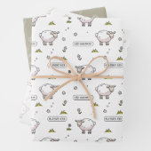 Grey Sheep Eid Mubarak Kinder Inpakpapier Vel (In situ)