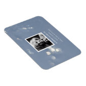 Grey Shimmer begrafenisherdenking rouwverwerking Magneet (Rechterzijde)
