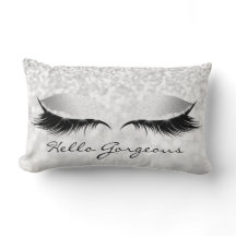 Grey Silver Gray Makeup Lashes Hallo Prachtige