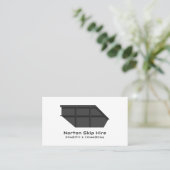 Grey Skip, Skip/Dumpster Company Visitekaartje (Staand voorkant)