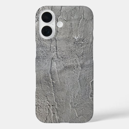 Grey Slate Rock Texture Case-Mate iPhone Case (Achterkant)