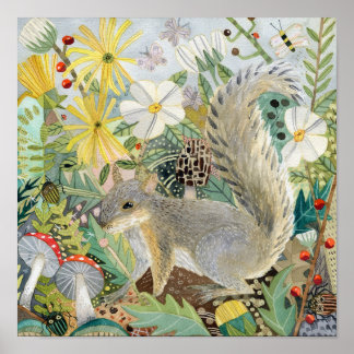 Grey Squirrel poster