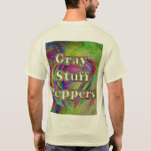 Grey Stuff Peppers Tee shirts (Achterkant)