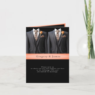 Grey Suits Perzik Rozen & Bloemen Stropdas