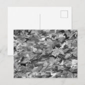 Grey Swirl Briefkaart (Voorkant / Achterkant)