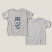 Grey Tabby Cat Custom Name (Ontwerp Voorkant & Achterkant)