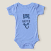 Grey Tabby Cat Custom Name (Design voorkant)