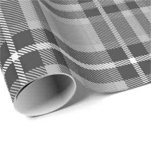 Grey Tartan Cadeaupapier