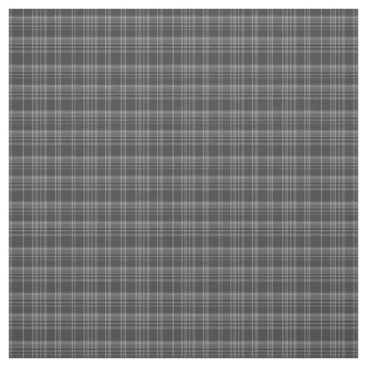 Grey Tartan Rustic Pattern Stof (Swatch)