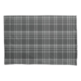 Grey Tartan Scottish Pattern Kussensloop
