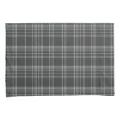 Grey Tartan Scottish Pattern Kussensloop (Voorkant-Rechts)